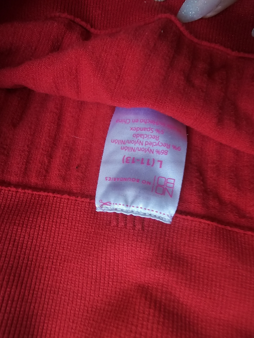 Ribbed Tank & Bike Short Set - Blue, Red, Gray - Picture 6 of 10